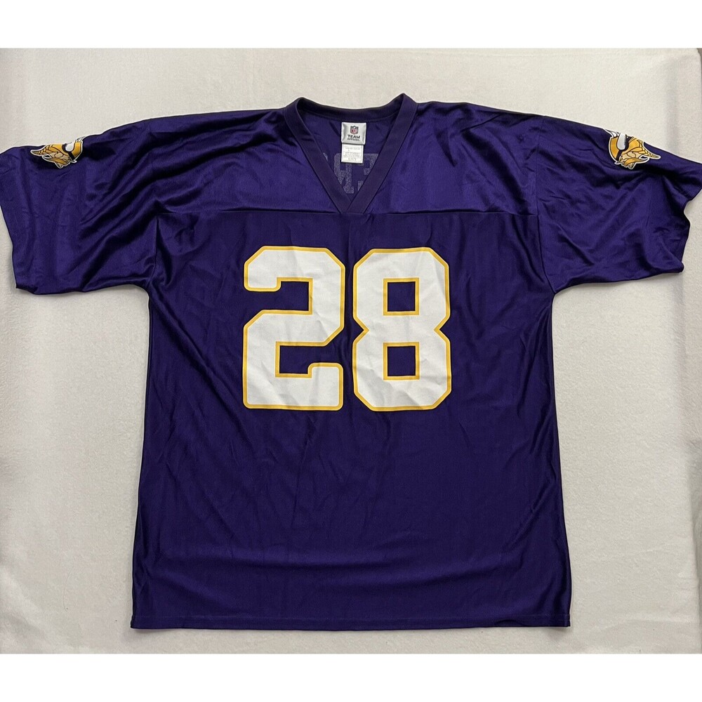 Minnesota Vikings NFL Adrian Peterson #28 Jersey Men's XL Purple Team Apparel
